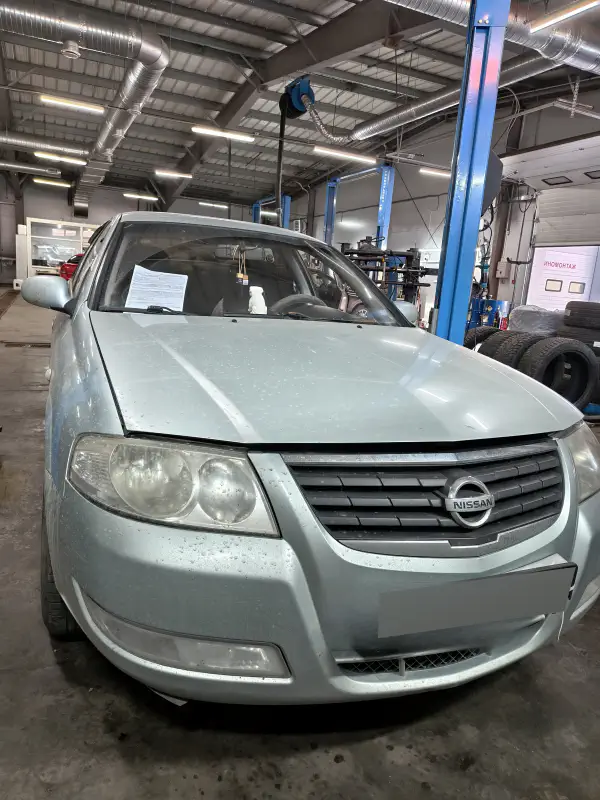 Nissan Almera — фото из автосервиса