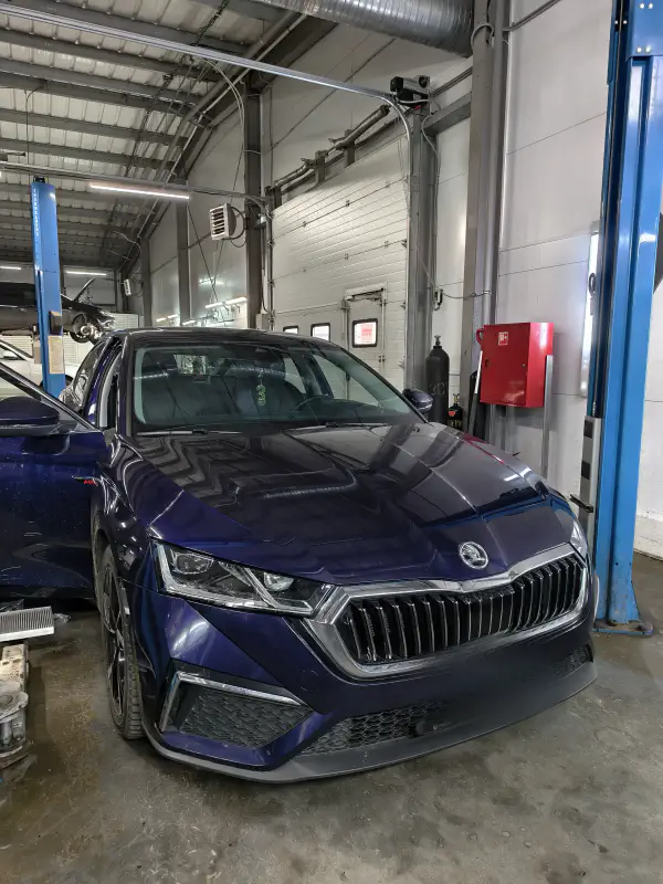 Skoda Octavia — фото из автосервиса