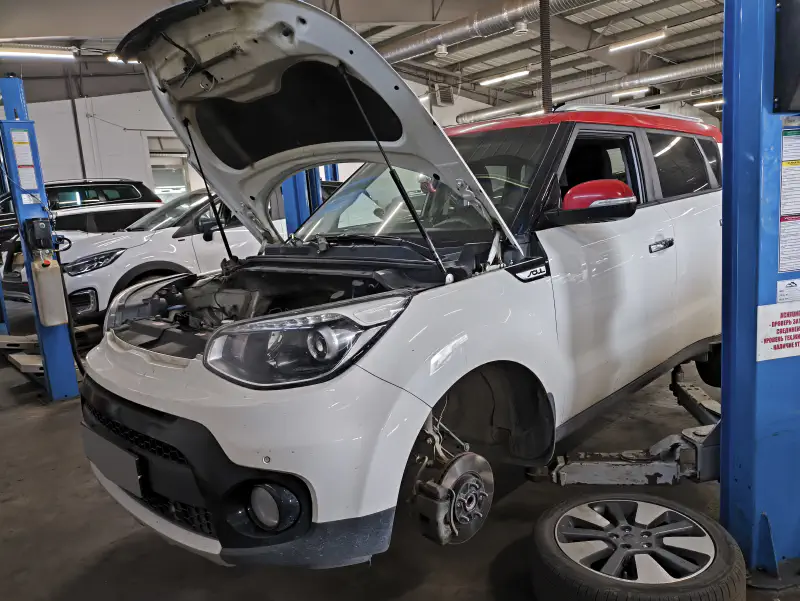 Kia Soul — фото из автосервиса