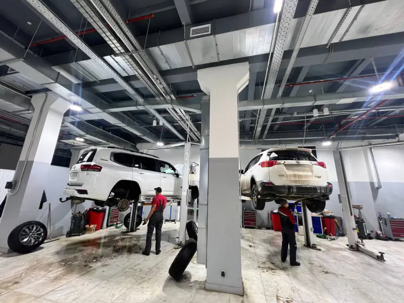 Toyota rav4 — фото из автосервиса