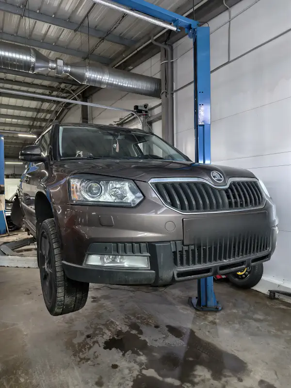 Skoda Yeti — фото из автосервиса