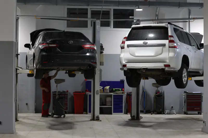 Toyota — фото из автосервиса